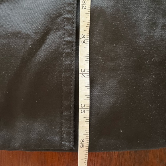 London Fog black trench coat - Picture 8 of 10